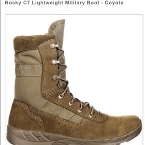 Men’s Rocky Lightweight C7 Boots Size US 9